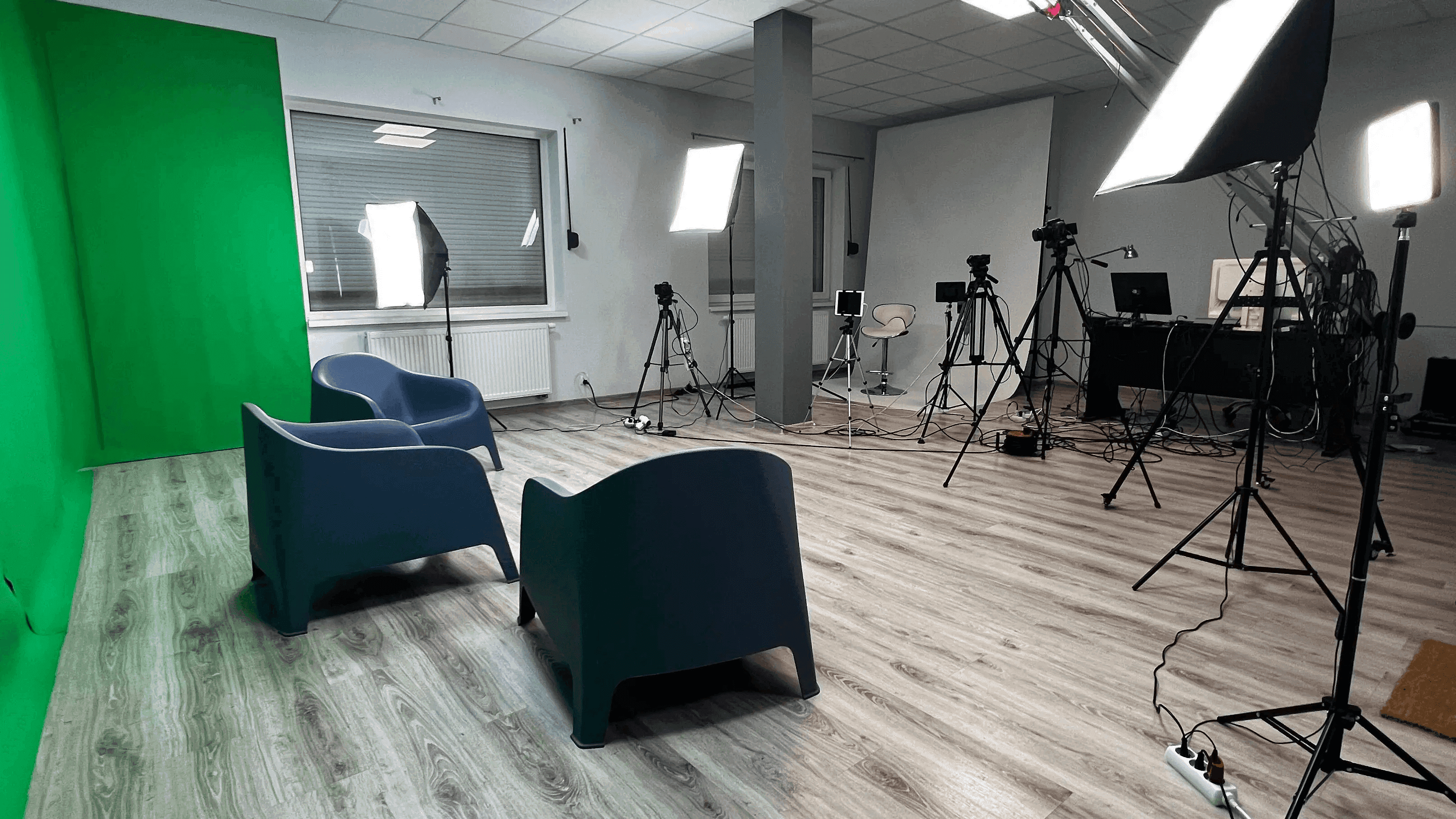 Man and woman drawing charts on a whiteboard